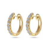 Diamond Hoop Earrings - Dracakis Jewellers